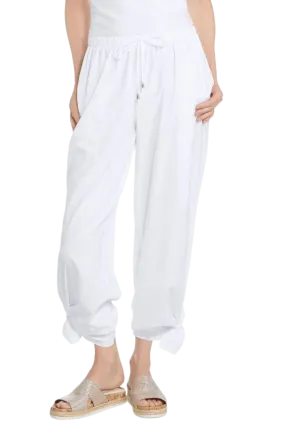 Coolibar Petra Wide Leg Pants UPF 50  - White