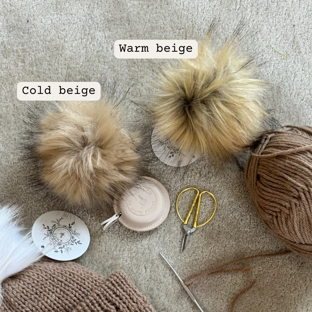 Faux fur Pom pom