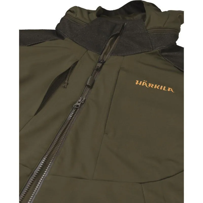Harkila Mountain Hunter Hybrid HSP Mens Waterproof Jacket - Willow Green