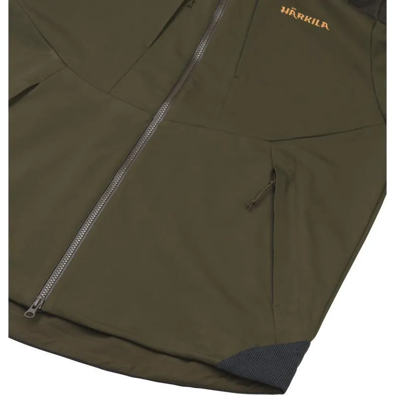 Harkila Mountain Hunter Hybrid HSP Mens Waterproof Jacket - Willow Green