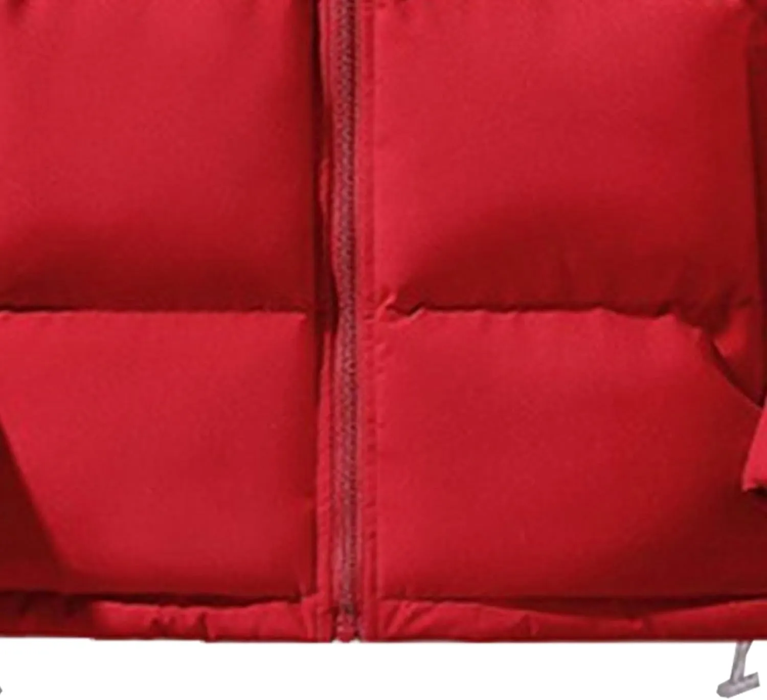 JEsilunmaMY Men's Solid Color Hooded Puffer Jackets Windproof Thicken Warm Padded Jackets Insulated Down Quilted Winter Coats