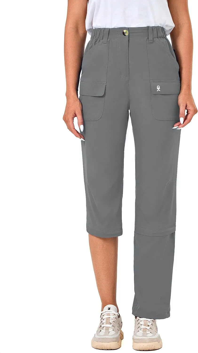 Little Donkey Andy Women's Convertible Hiking Pants Zip-Off Quick Dry Stretch Pants Travel Camping Fishing