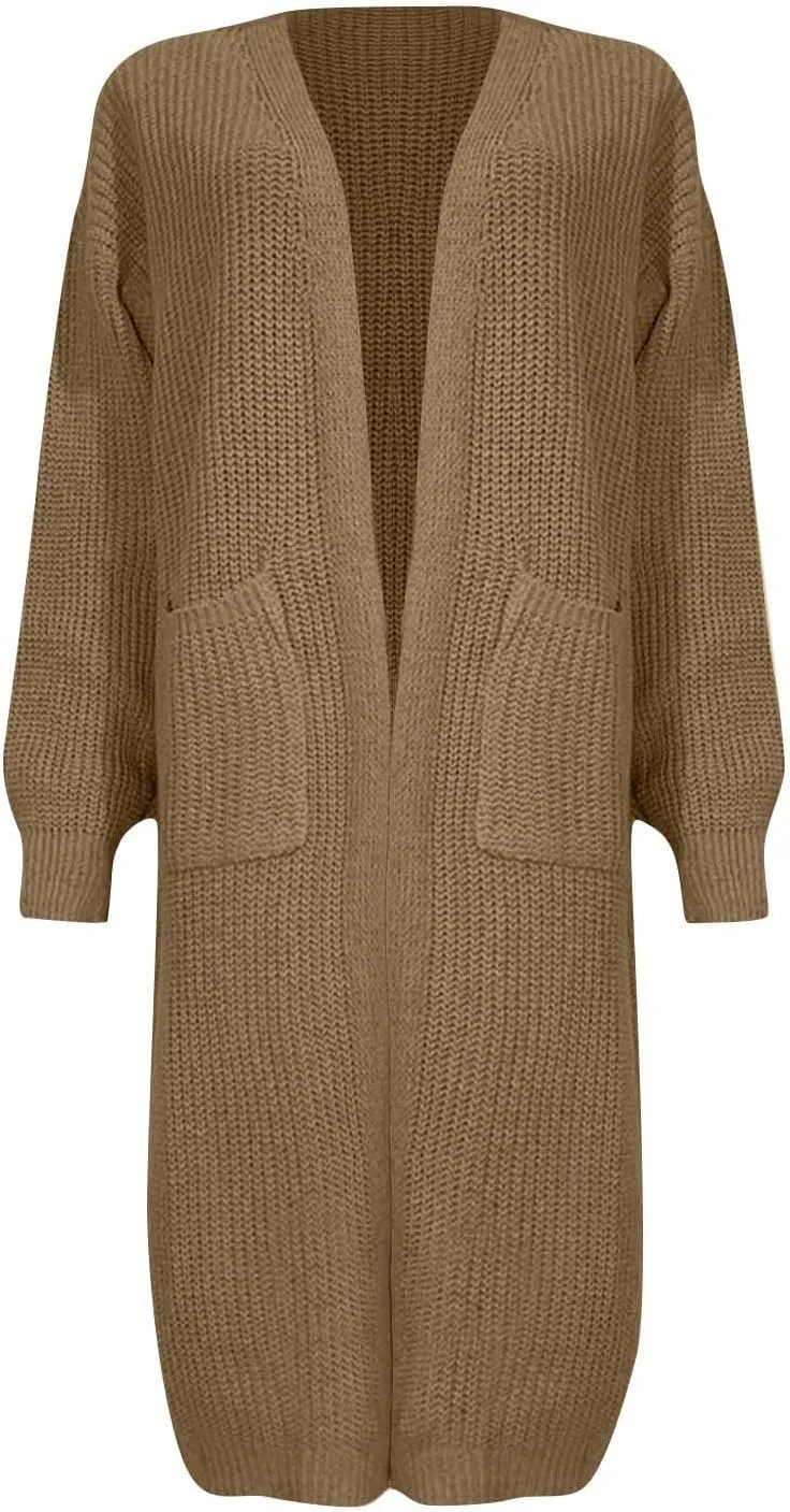 Long Cable Knit Hooded Cardigans for Women 2024 2024 Fall Long Sleeve Sweaters Button Up Cable Knit Sweater Coats