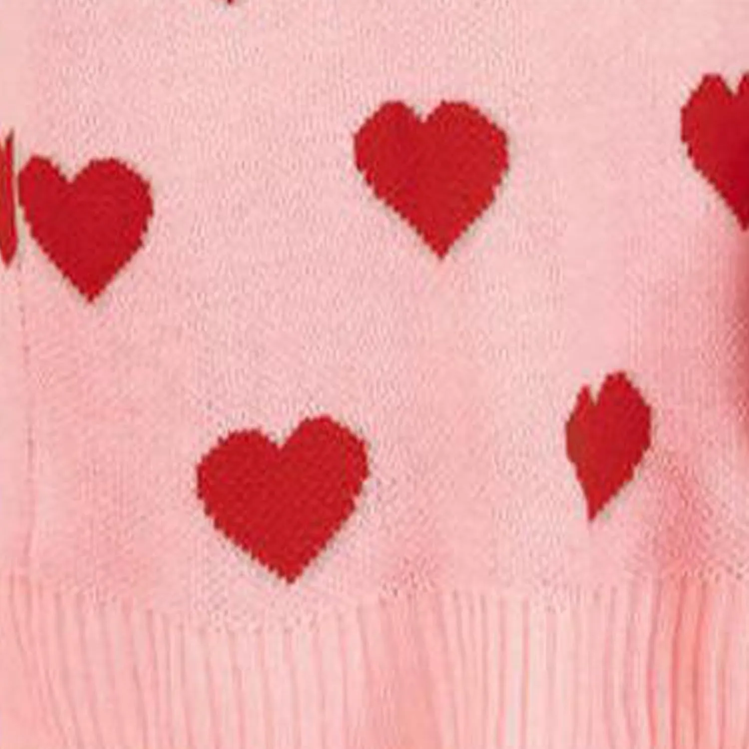 Long Oversized Cardigans Sweaters for Women Open Front Long Sleeve Knit Chunky Fall Heart Print Sweaters with Pockets