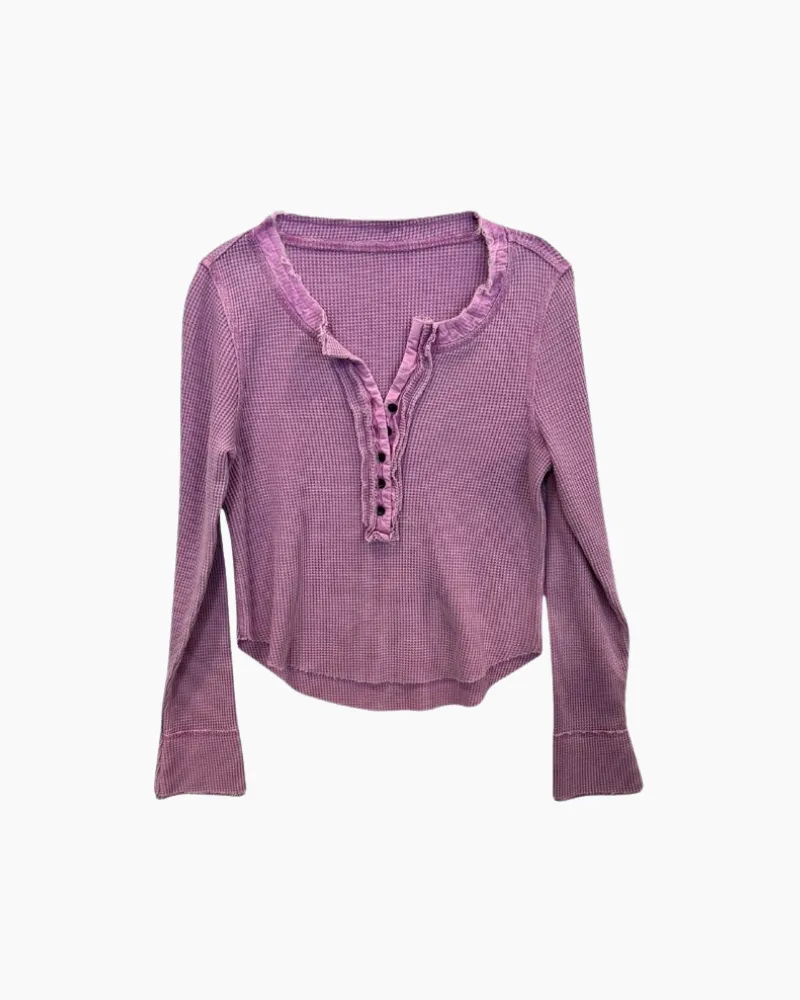 LS WESLEY THERMAL HENLEY TOP