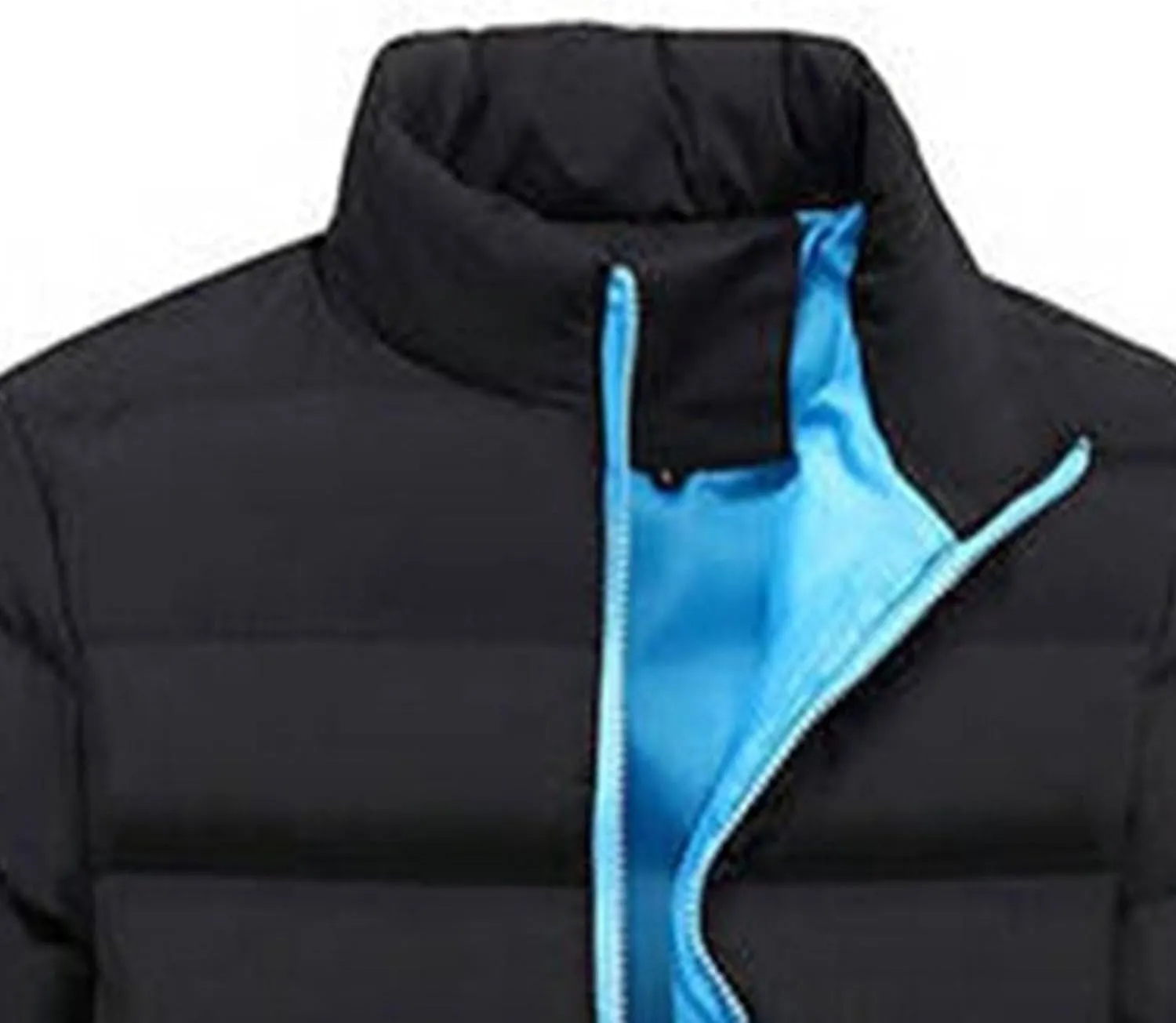 Maiyifu-GJ Men's Winter Jacket Quilted Puffer Jackets Lightweight Warm Windproof Down Coats Thicken Padded Outerwear