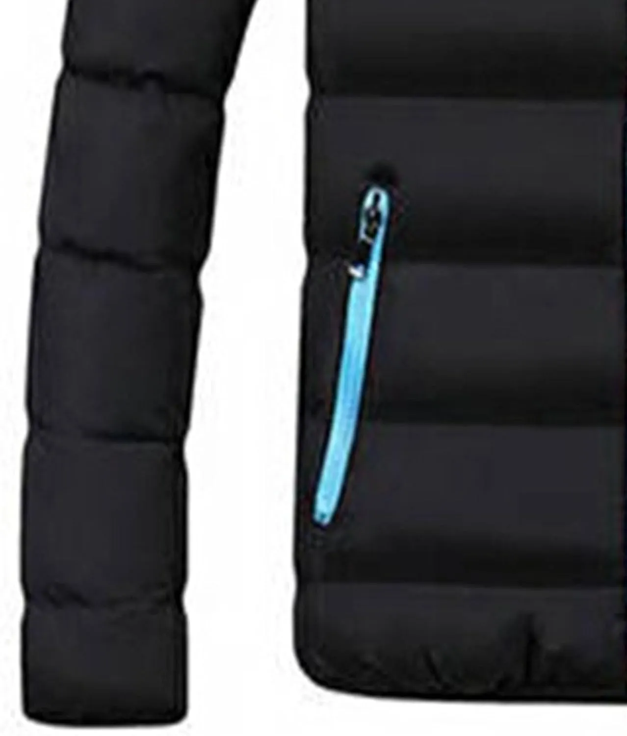 Maiyifu-GJ Men's Winter Jacket Quilted Puffer Jackets Lightweight Warm Windproof Down Coats Thicken Padded Outerwear