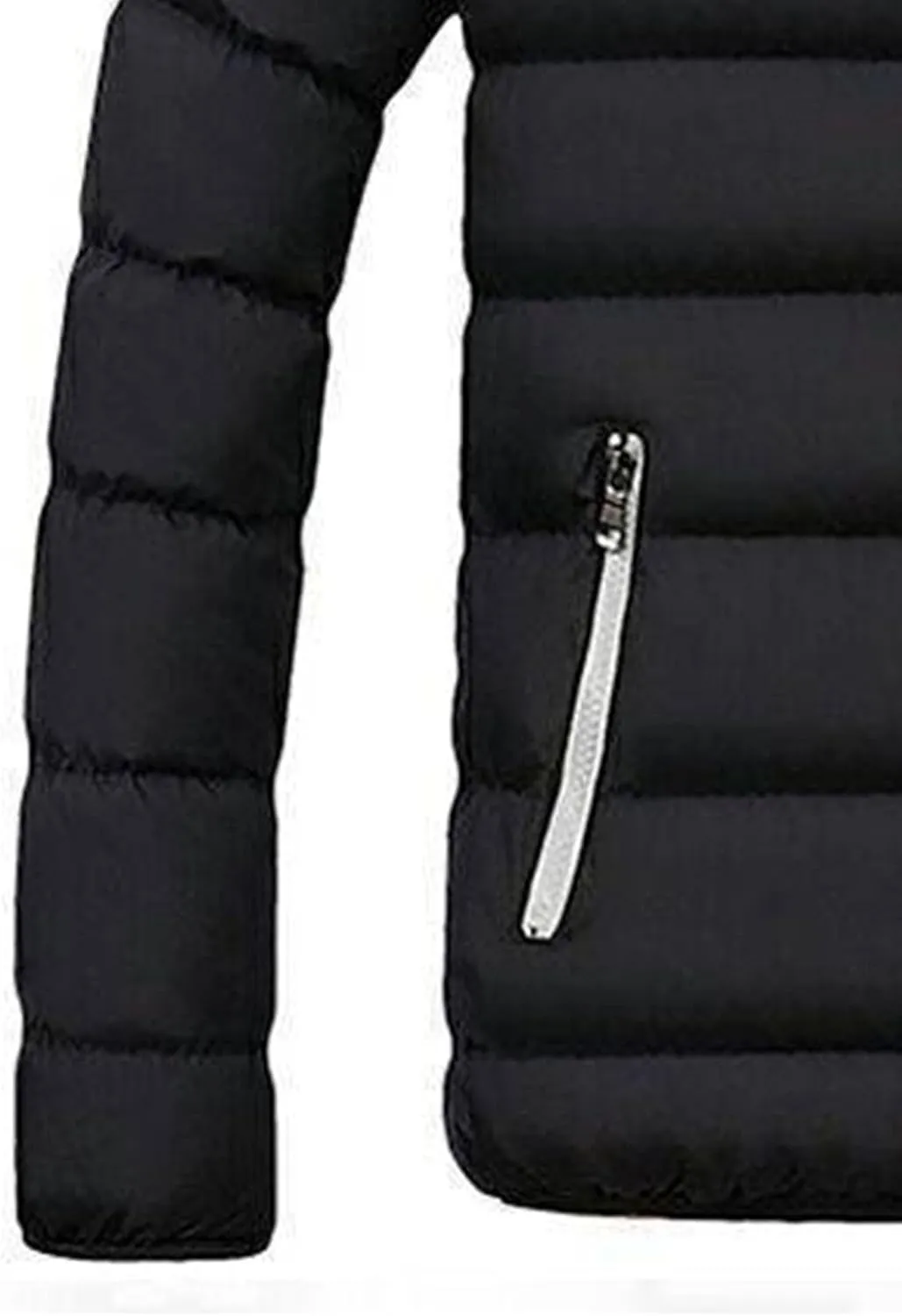 Maiyifu-GJ Men's Winter Jacket Quilted Puffer Jackets Lightweight Warm Windproof Down Coats Thicken Padded Outerwear