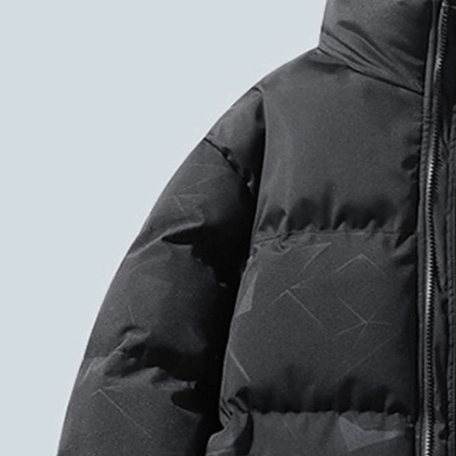 Maiyifu-GJ Men's Winter Puffer Jackets Warm Windproof Down Jacket for Men Thicken Quilted Padded Coat Windbreaker Outerwear