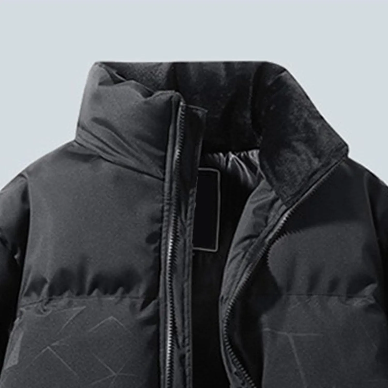 Maiyifu-GJ Men's Winter Puffer Jackets Warm Windproof Down Jacket for Men Thicken Quilted Padded Coat Windbreaker Outerwear