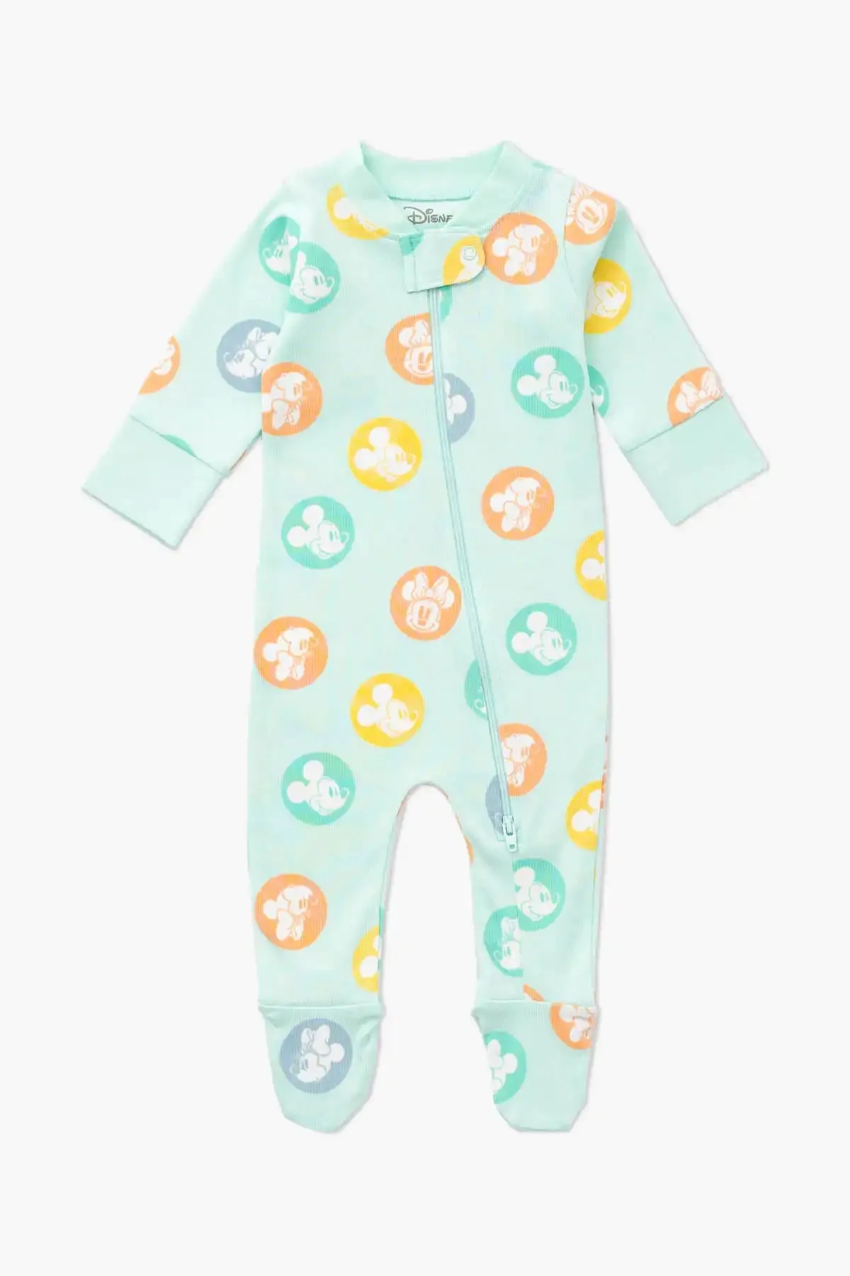 SALE - One-Piece Baby Footed Pajamas_Summer Mickey   Minnie