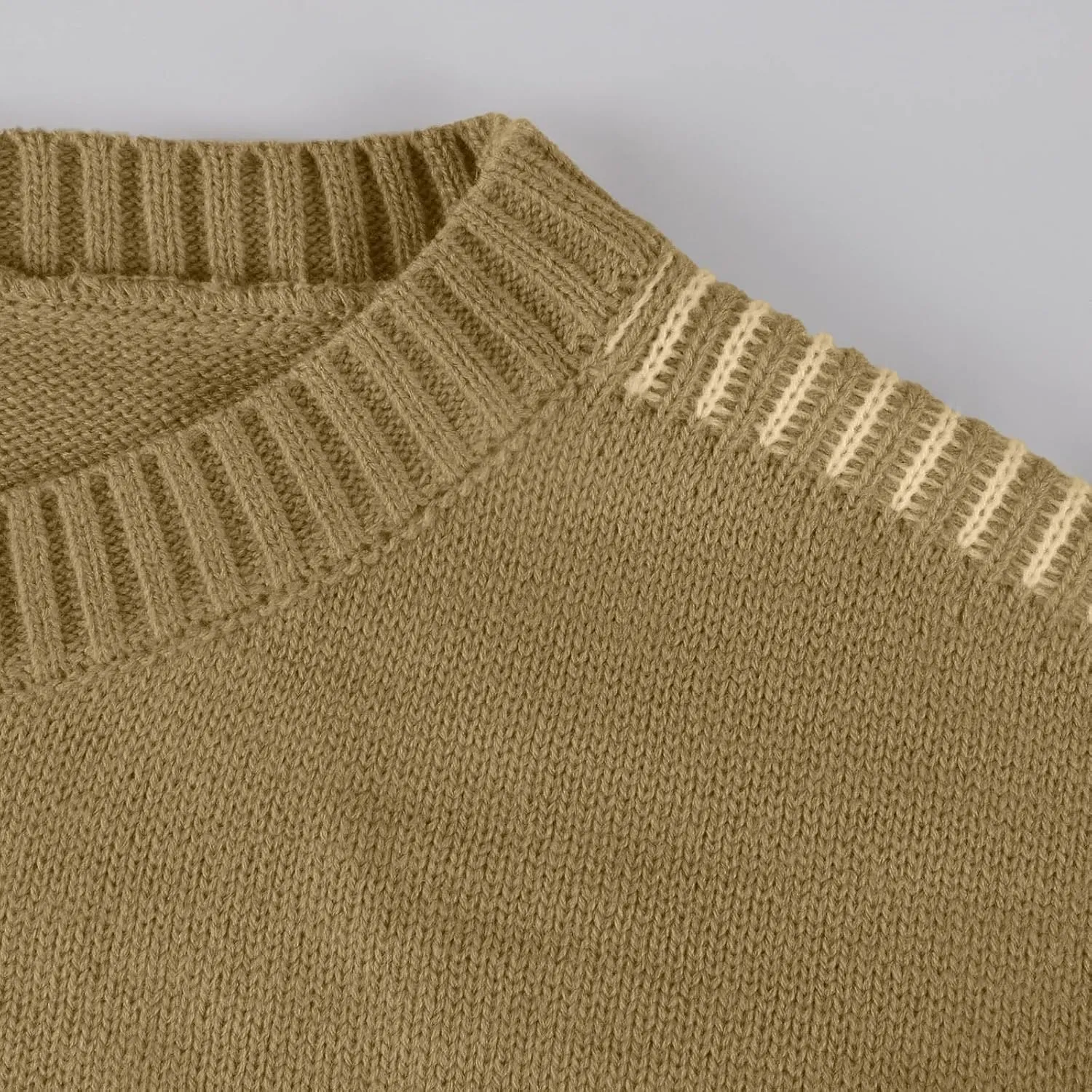 Women Knitted Sweater Chunky Y2k Drop Shoulder Pullover Cute Warm Jumper Crochet Fall Winter Knitted Outfits